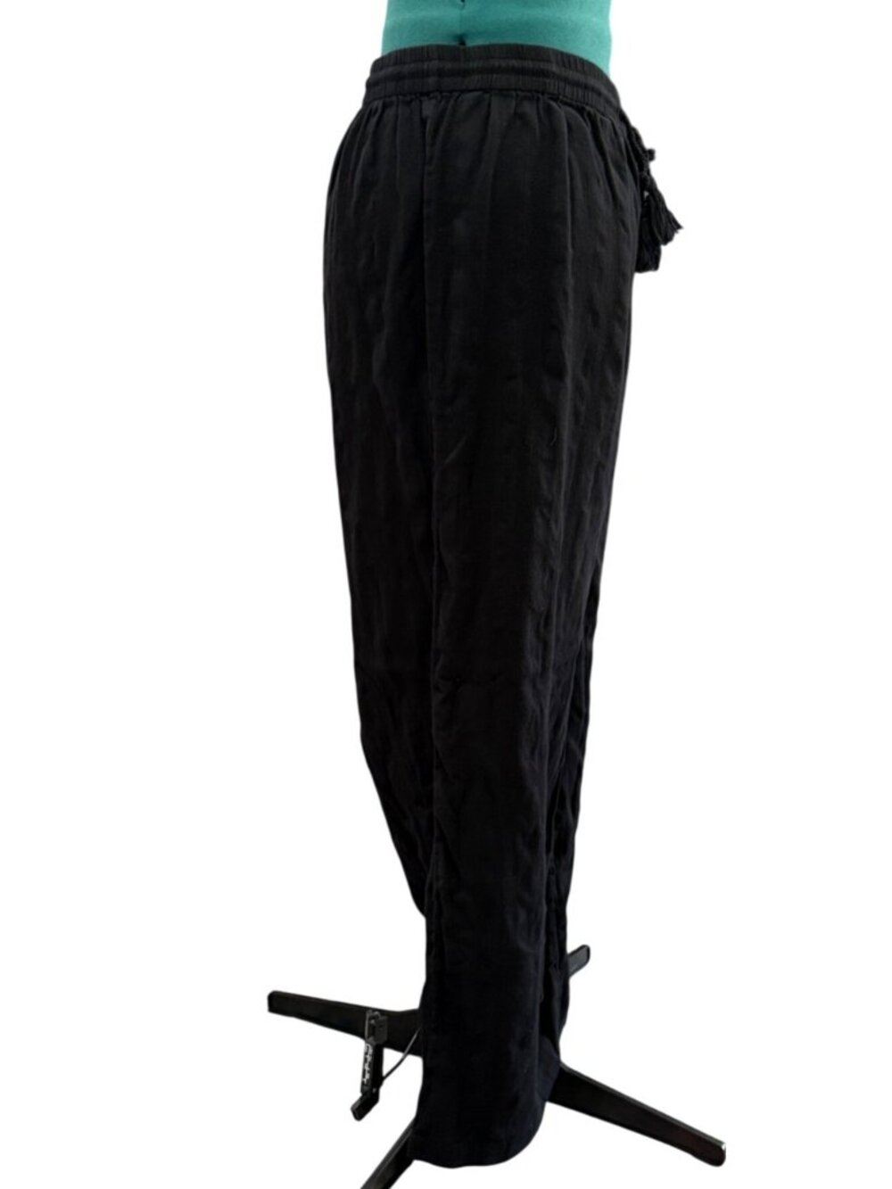 Volcom Wide Leg Drawstring Tassel Beach Pants Plus Size 18W - Picture 8 of 16